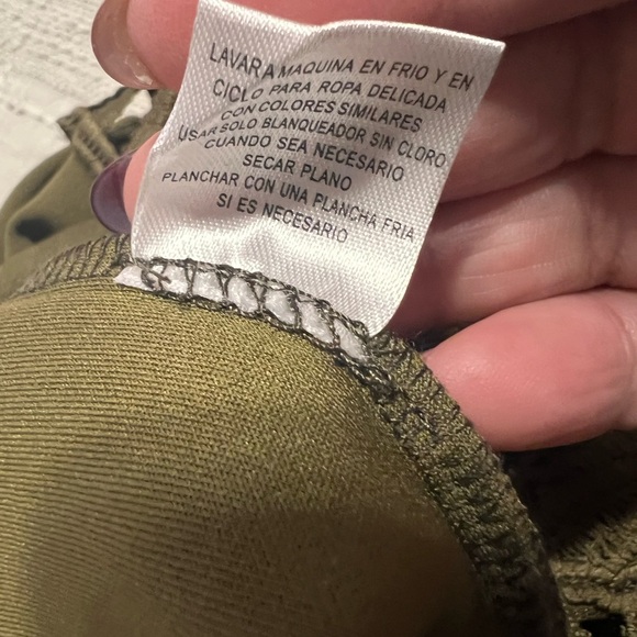 Love X Design Women’s. Elegant Olive Jumpsuit. NWT/ Sz.M - Picture 9 of 14